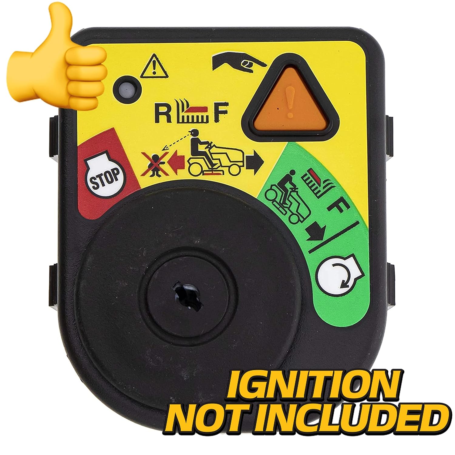 HD Switch Juego de 2 llaves protectoras de interruptor de encendido GY20680 para John Deere GY20074 AM153650 AM123426 GY00191 AM132807 AM132808