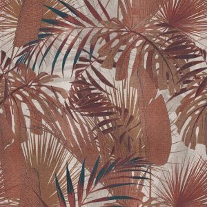 CONCORD WALLCOVERINGS 391802 – Papel tapiz floral para dormitorio, hojas de palmera, cobre beige marrón, 63 pulgadas de ancho x 110 pulgadas de CONCORD WALLCOVERINGS 391802 – Papel tapiz floral para dormitorio, hojas de palmera, cobre beige marrón, 63 pulgadas de ancho x 110 pulgadas de
