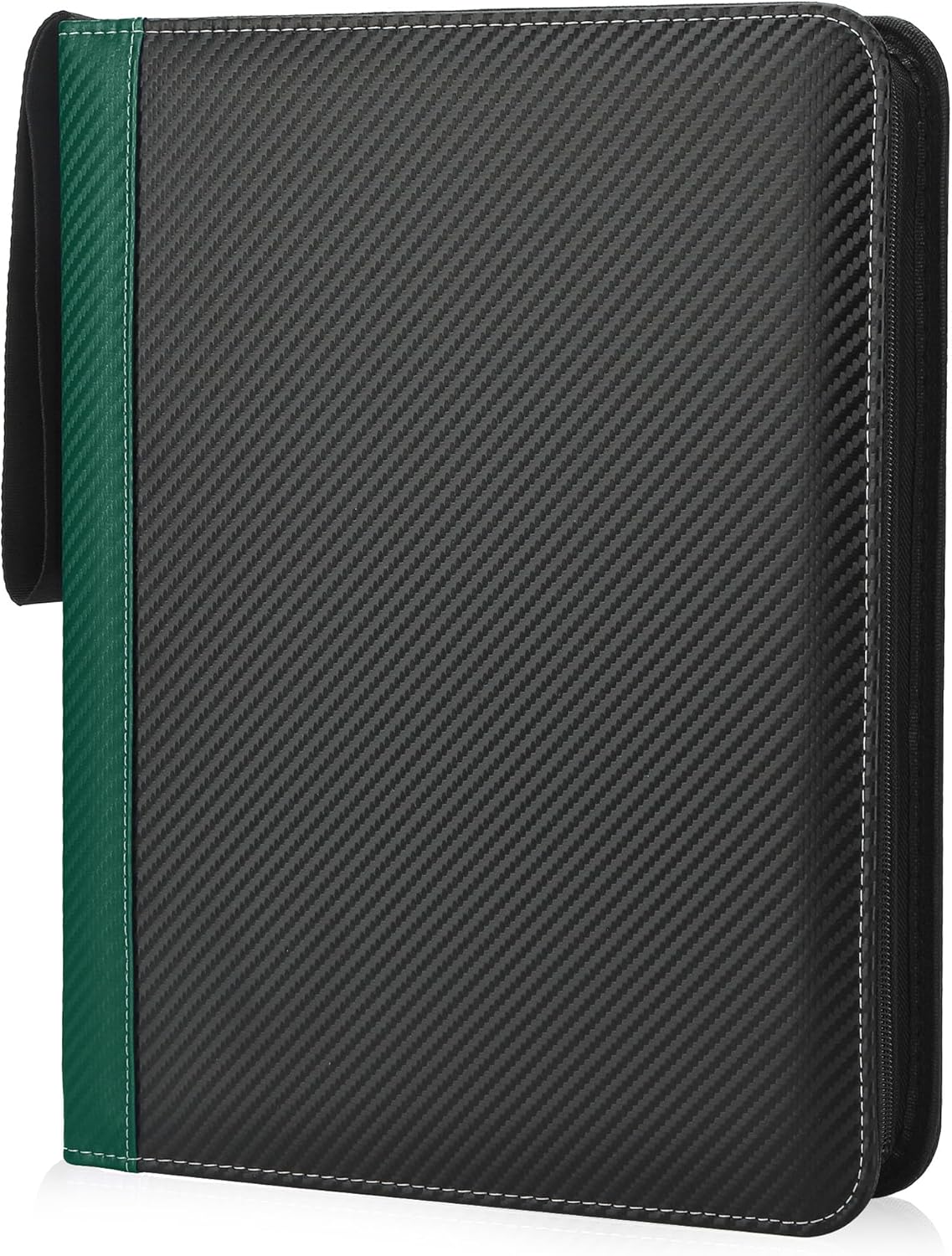 9 Pockets Trading Card Binder with Sleeves Card Organizer, 900 Double Sided Pocket PU Card Collection Binder, Baseball Binder,for Sports Card, MTG,