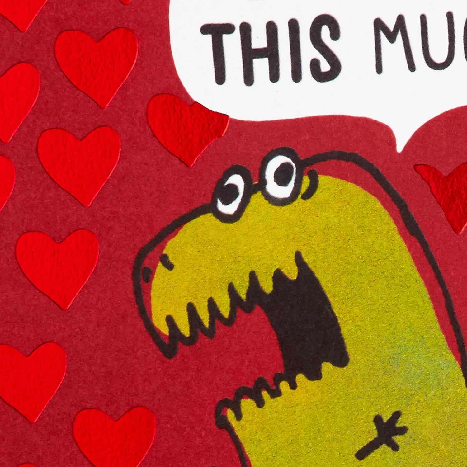 Hallmark Shoebox – Paquete de 2 tarjetas divertidas para el día de San Valentín (Dinosaurio, Nachos)