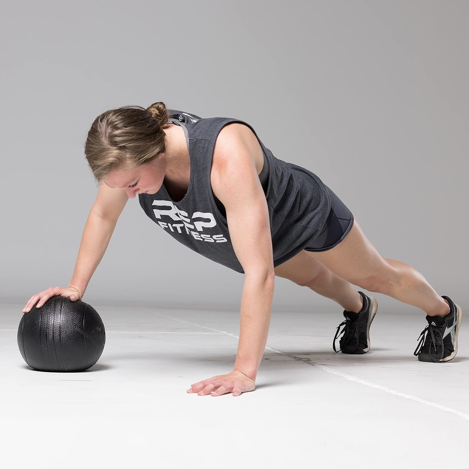 REP Fitness V2 Slam Balls for Strength and Conditioning, Slam Ball Exercises, and Cardio Workouts (5, 10, 15, 20, 25, 30, 35, 40, 45, 50, 60, 70, &