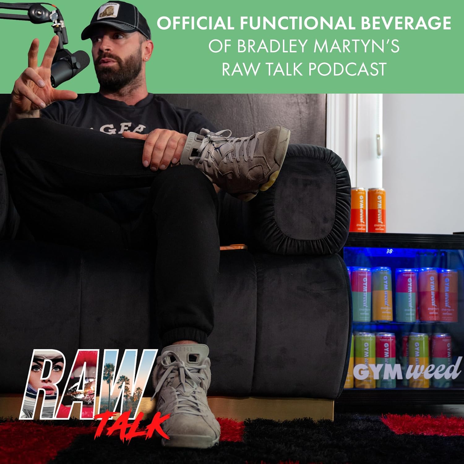 GYM WEED Adaptogen Power Drink, paquete variado 1  (paquete de 12)  Adaptógenos + cafeína con cero azúcar  Ashwagandha, melena de león, L-teanina y