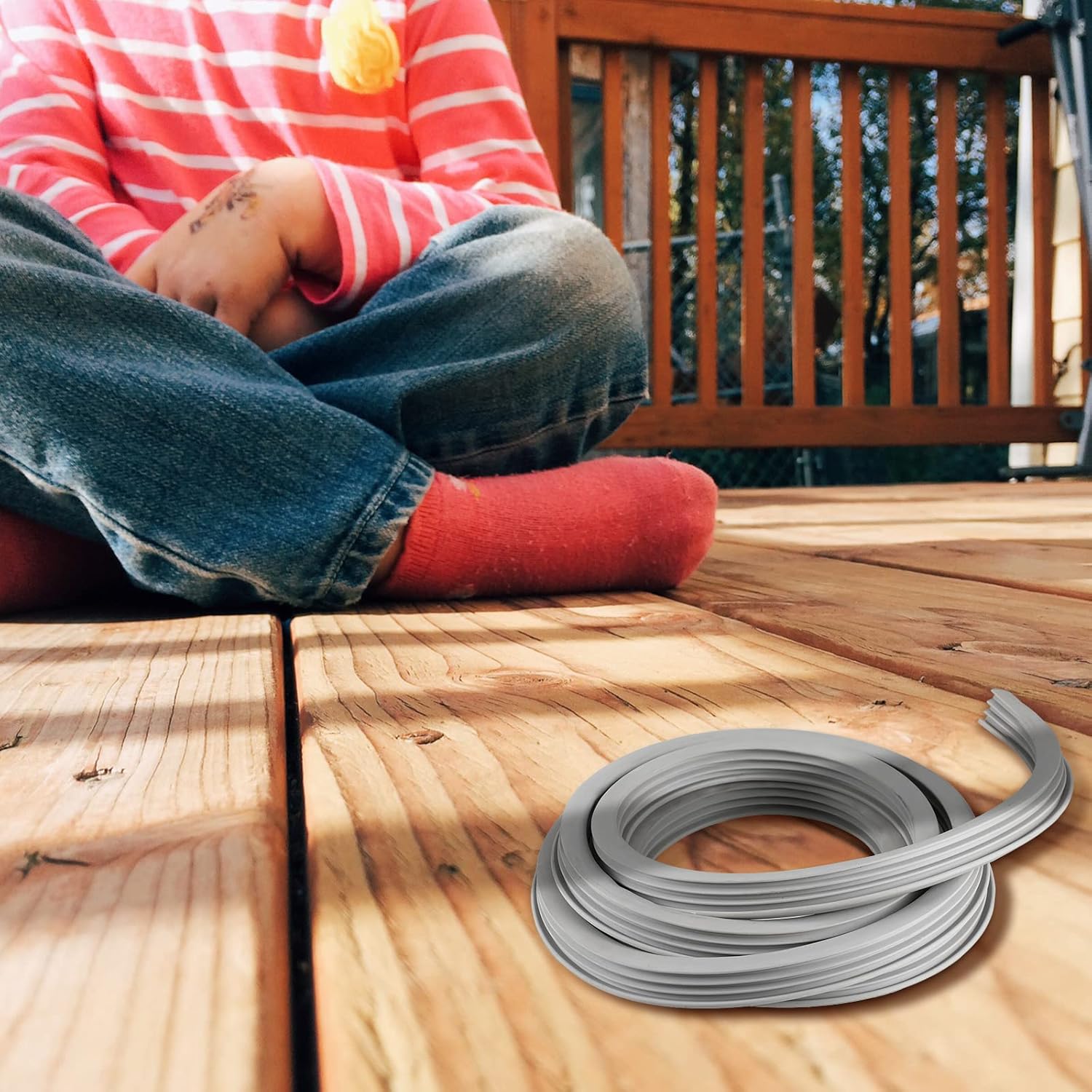 Llenador de juntas de expansión de hormigón, relleno de grietas de entrada, tira de goma EPDM flexible para reparación de grietas de concreto,