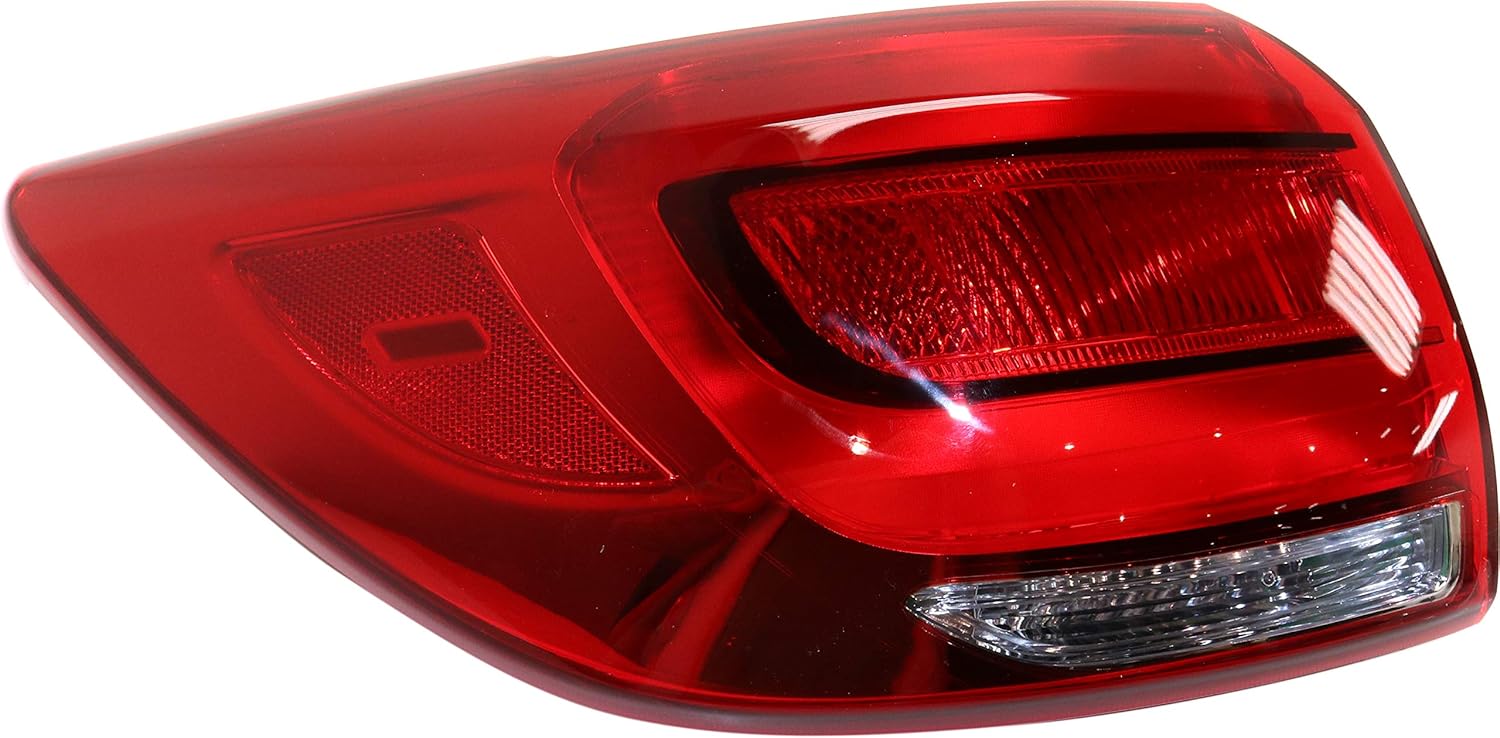 Evan Fischer Conjunto de luz trasera compatible con modelos Kia Sportage Outer EXLX 2014-202016 para el lado del conductor