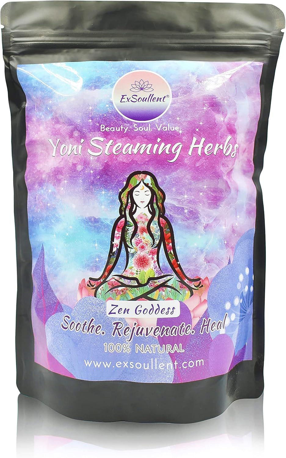 V Steam Herbs – Vapor vaginal 100% natural, 10 hierbas Yoni mezcla de diosa zen con bolsas de filtro  Calma. Rejuvenece. Cura (4-8 vapores)