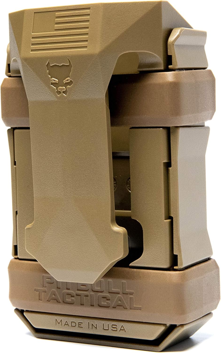 Universal Mag Carrier Gen 2, bolsa Mag de pila simple o doble, funda OWB o IWB Mag, ambidiestro, bolsa Mag para cinturón, compatible con Glock 0.354