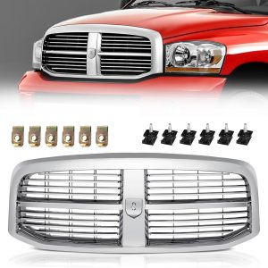 Rejilla para Dodge Ram 150025003500 2006 2007 2008 2009 Dodge Ram 150025003500 Dodge Ram (cromado) Rejilla para Dodge Ram 150025003500 2006 2007 2008 2009 Dodge Ram 150025003500 Dodge Ram (cromado)