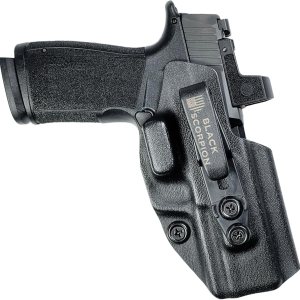 Dentro de la funda para cinturón de cintura se adapta a Sig P365 X-Macro Dentro de la funda para cinturón de cintura se adapta a Sig P365 X-Macro