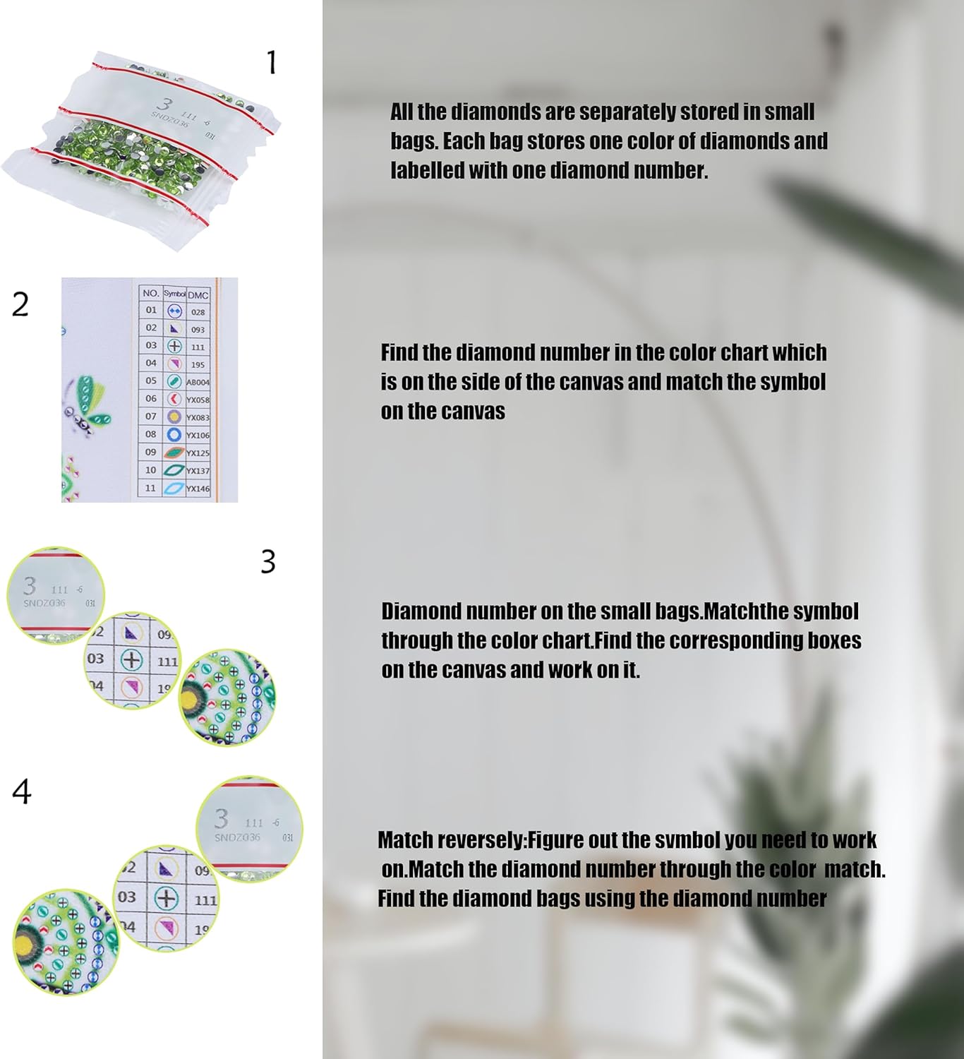 KOXXIAMOQ Juego de 8 posavasos de pintura de diamante 5D, posavasos de diamantes para manualidades y manualidades, posavasos de diamante para mesa