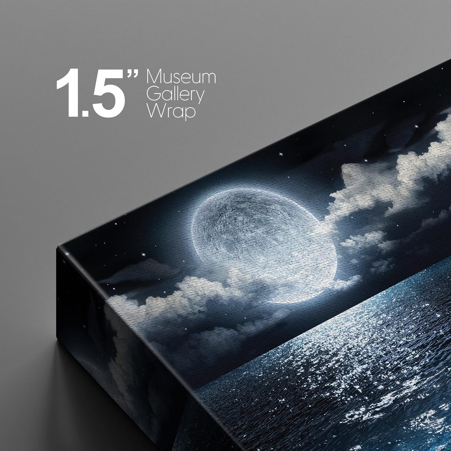 B2T – Cuadro decorativo enmarcado para pared, colección artística serie E