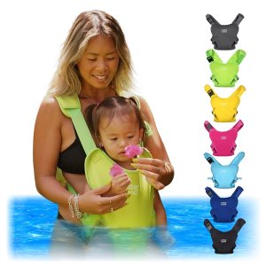 WaterLand Portabebés  Innovador portabebés que puedes utilizar tanto en agua como en tierra  Soporte impermeable para el pecho infantil con correas WaterLand Portabebés  Innovador portabebés que puedes utilizar tanto en agua como en tierra  Soporte impermeable para el pecho infantil con correas