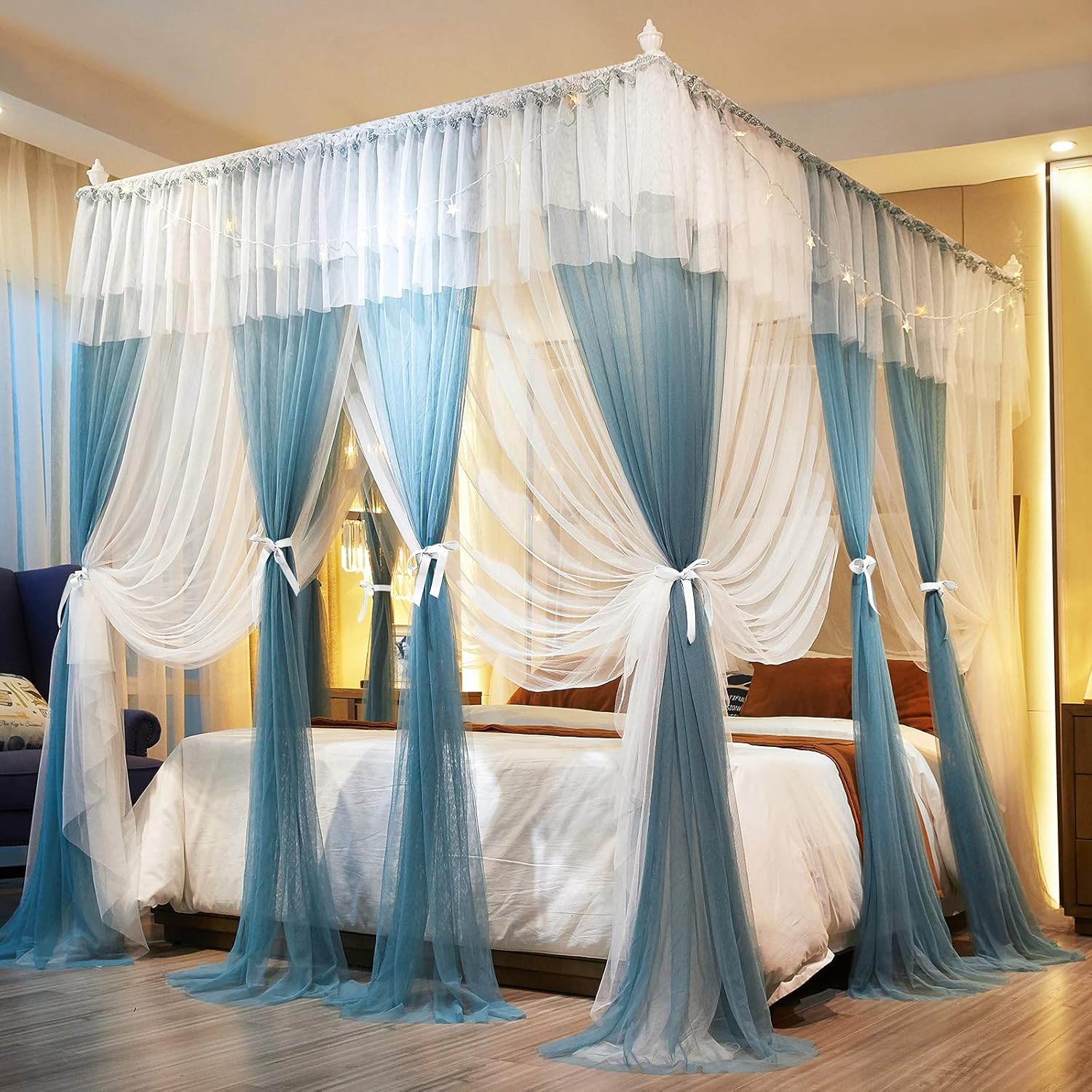 Joyreap – Toldo para cama WZ03 IndividualMatrimonialQueenKing