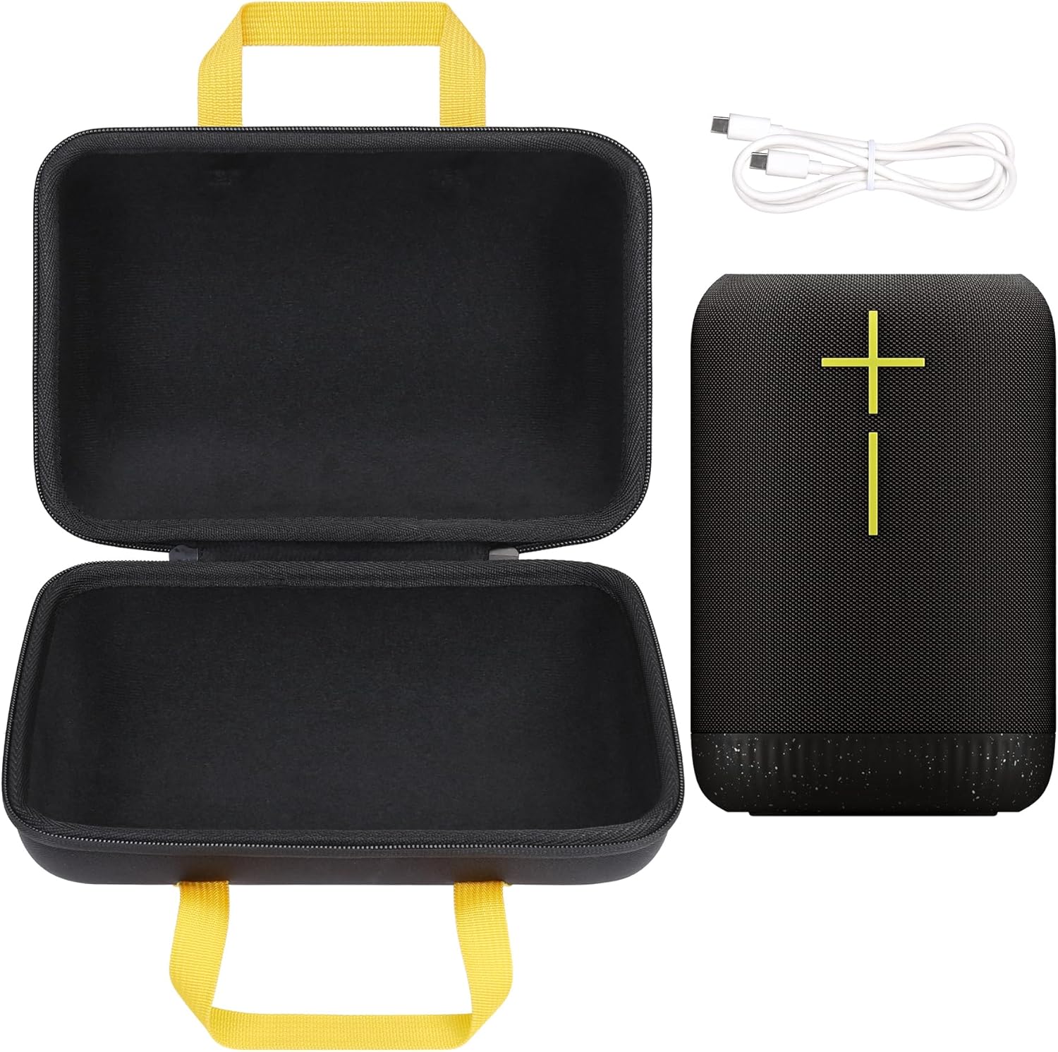 co2CREA Funda rígida compatible con Ultimate Ears UE EPICBOOM Altavoz Bluetooth inalámbrico portátil, funda negra