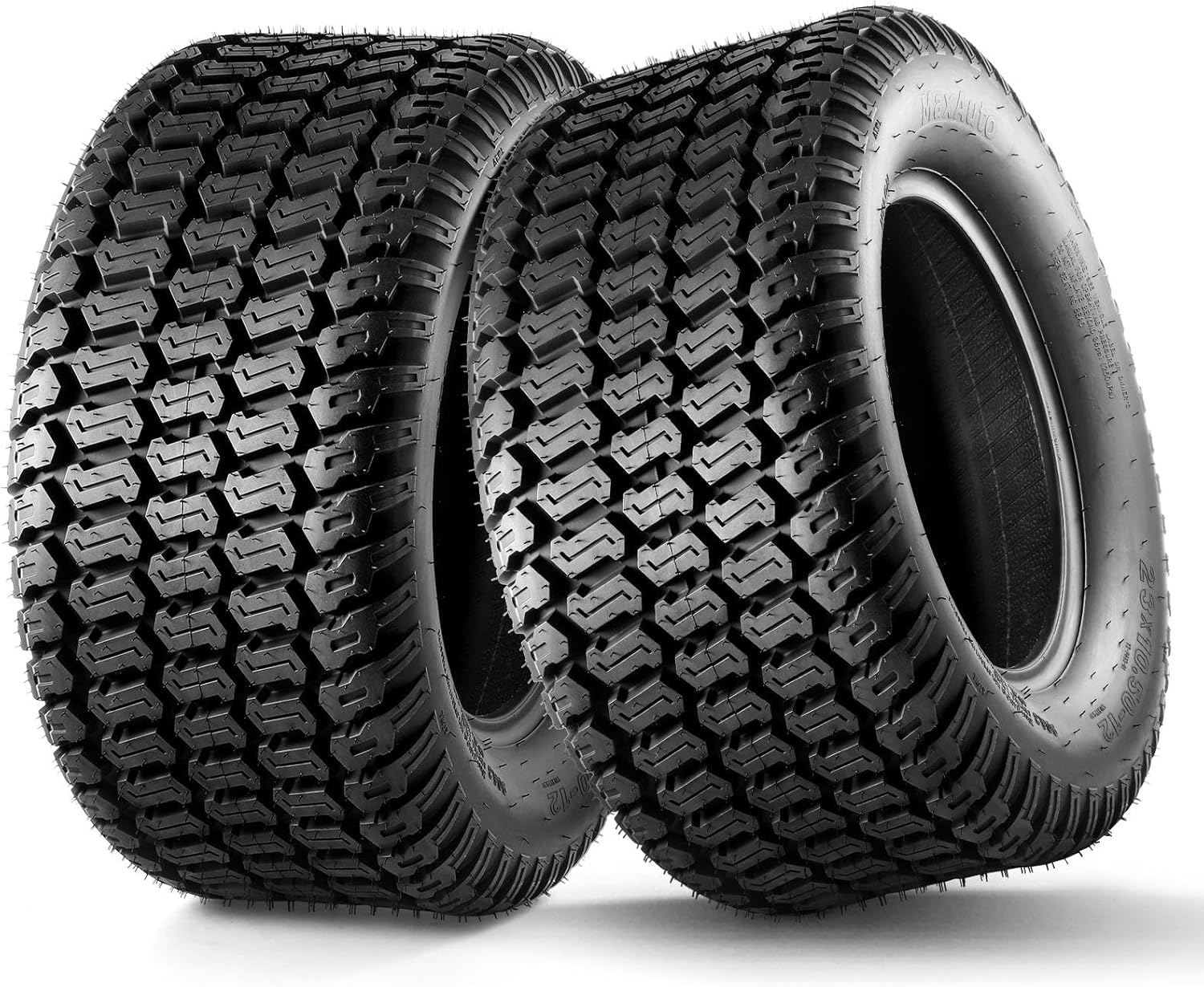 MaxAuto Neumático para cortacésped de 23 x 10.50-12, 23 x 10.50 x 12 nhs, repuesto para cortacésped, carrito de tractor de jardín, neumático de