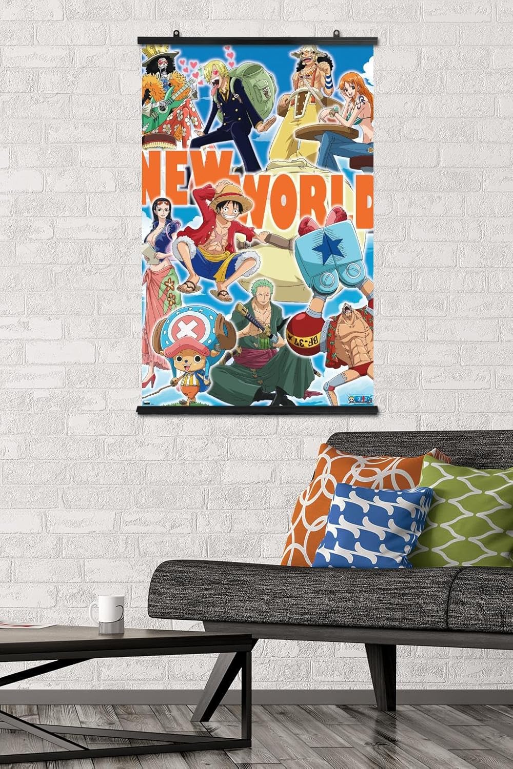 Trends International One Piece – Póster de pared del Nuevo Mundo