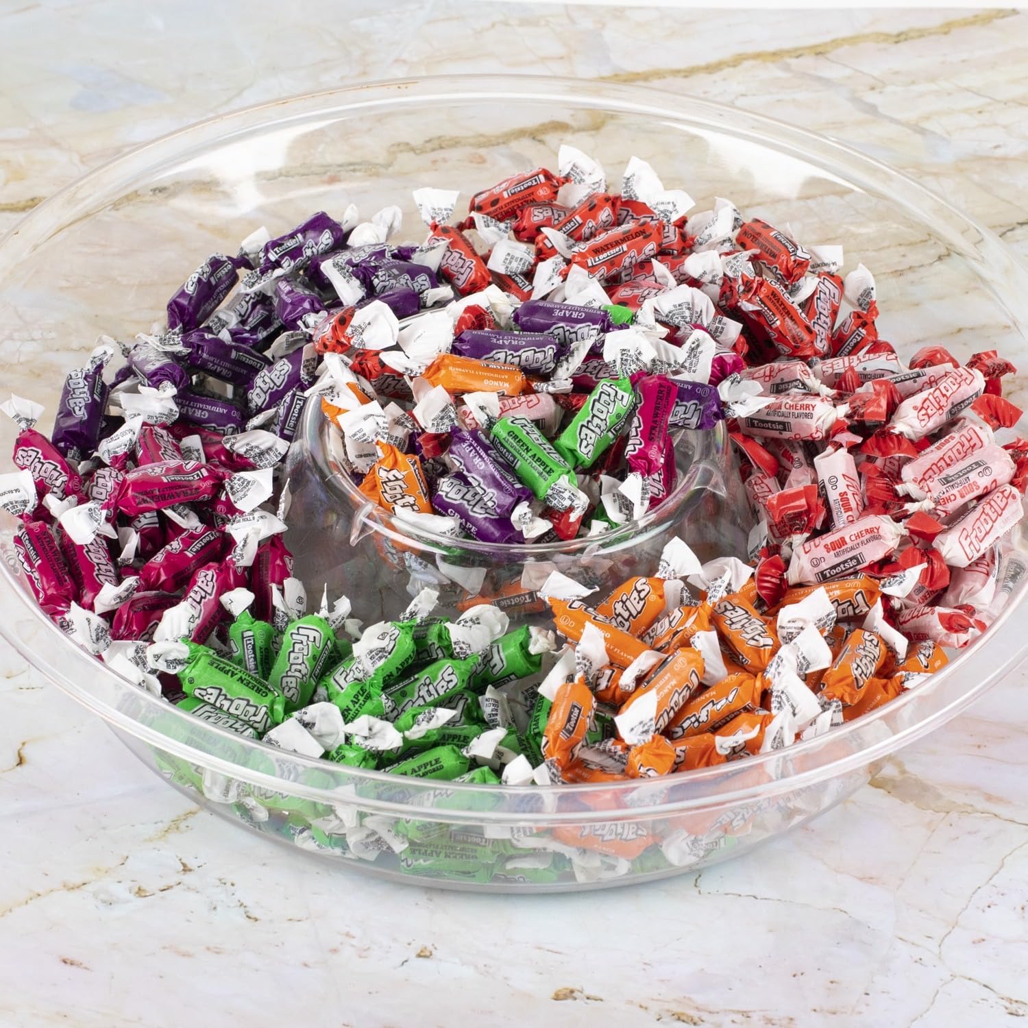 Tootsie Rolls Fruit Chewy Candy – Caramelos masticables de frutas perfectos y deliciosos Tootsie Rolls para Pascua, aperitivos y compartir,