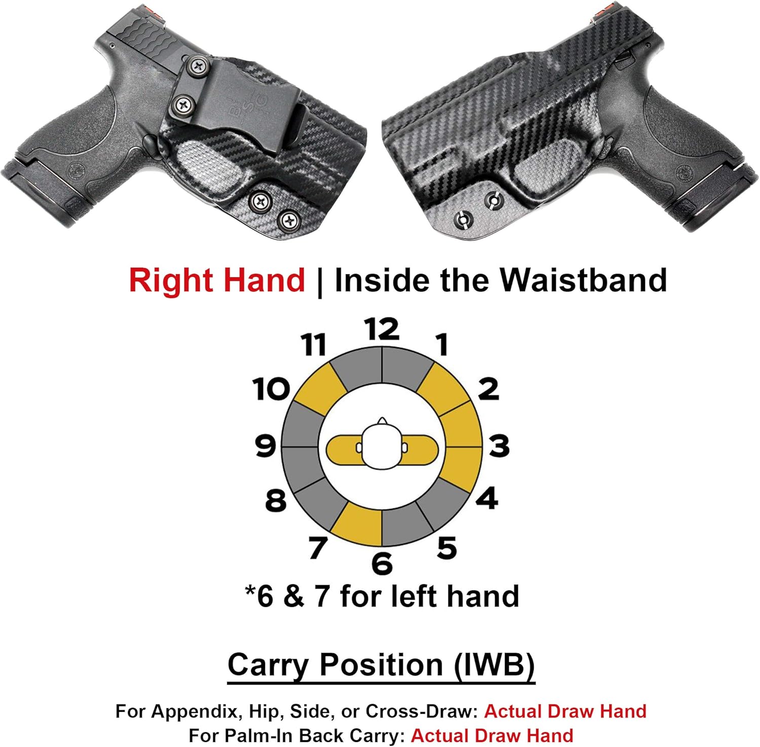 IWB – Funda protectora de sudor para Beretta APX A1 tamaño completo
