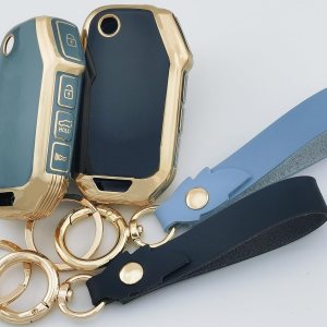 2 fundas para llavero de TPU con 4 botones para Kia K5 Forte Seltos Soul Sportage Sorento Cerato 2019-2023 2024 (tapa plegable) 2 fundas para llavero de TPU con 4 botones para Kia K5 Forte Seltos Soul Sportage Sorento Cerato 2019-2023 2024 (tapa plegable)