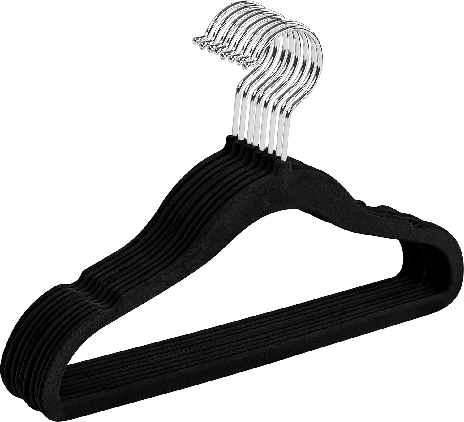 Utopia Home Perchas de terciopelo para niños (paquete de 20), perchas duraderas de 11 pulgadas para armario, perchas perfectas para niños pequeños
