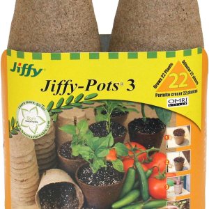 Jiffy Macetas Jiffy de 3 pulgadas Jiffy Macetas Jiffy de 3 pulgadas