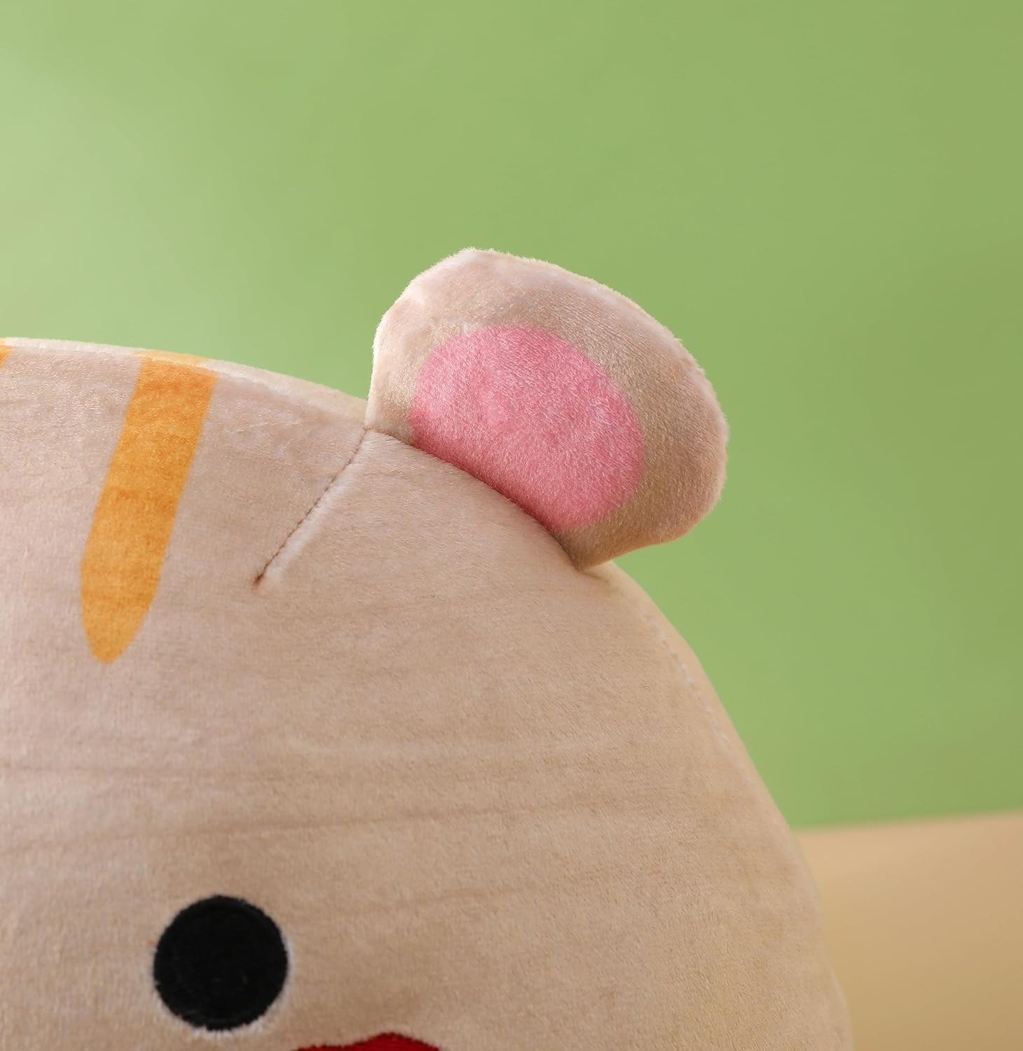 Almohadas de peluche de hámster de 12 pulgadas para niños, peluches kawaii, lindo peluche fácil de limpiar