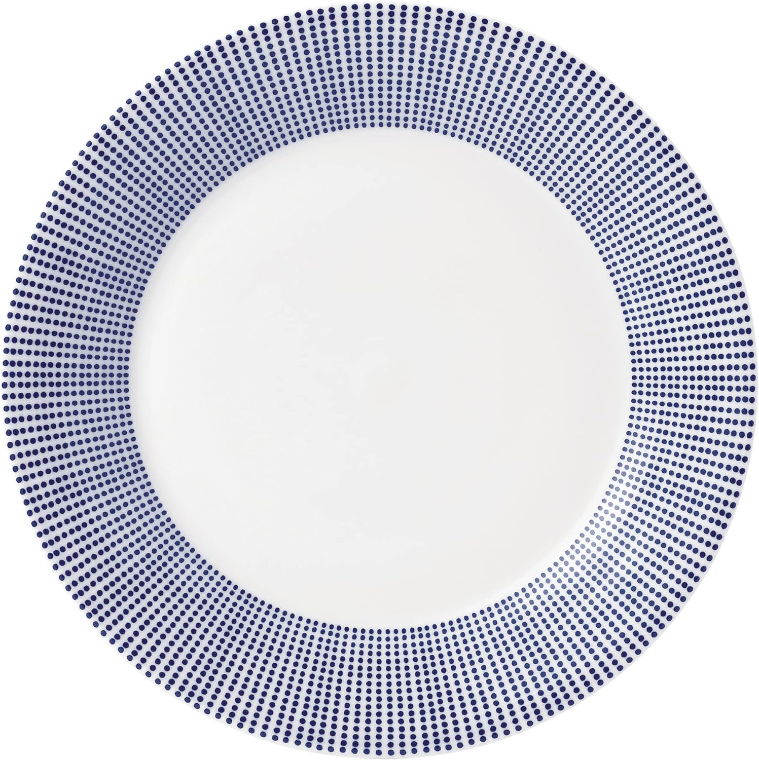 Royal Doulton Pacific Dots Set de vajilla de porcelana., plato de ensalada 23 cm, Azul