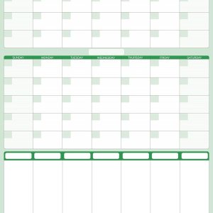 Earth Green – Calendario de pared grande borrable de 36 pulgadas de alto x 24 pulgadas de ancho para 60 dÃas con 7 columnas, organizador de 7 Earth Green – Calendario de pared grande borrable de 36 pulgadas de alto x 24 pulgadas de ancho para 60 dÃas con 7 columnas, organizador de 7