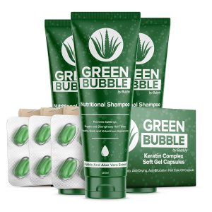 Bubbly – Set de crecimiento del cabello Green Bubble (paquete de 3) Bubbly – Set de crecimiento del cabello Green Bubble (paquete de 3)