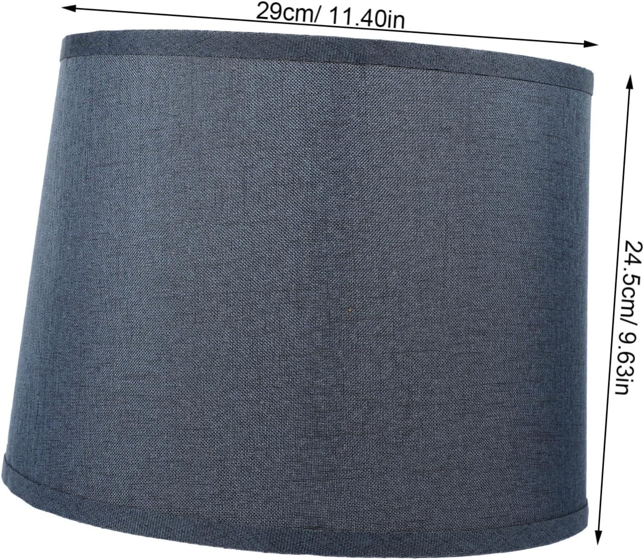 MERRYHAPY Pantalla de lámpara de lino, pantalla de pie, accesorios de mesa, pantalla rústica, pantalla de luz de piso, pantalla de lámpara simple,