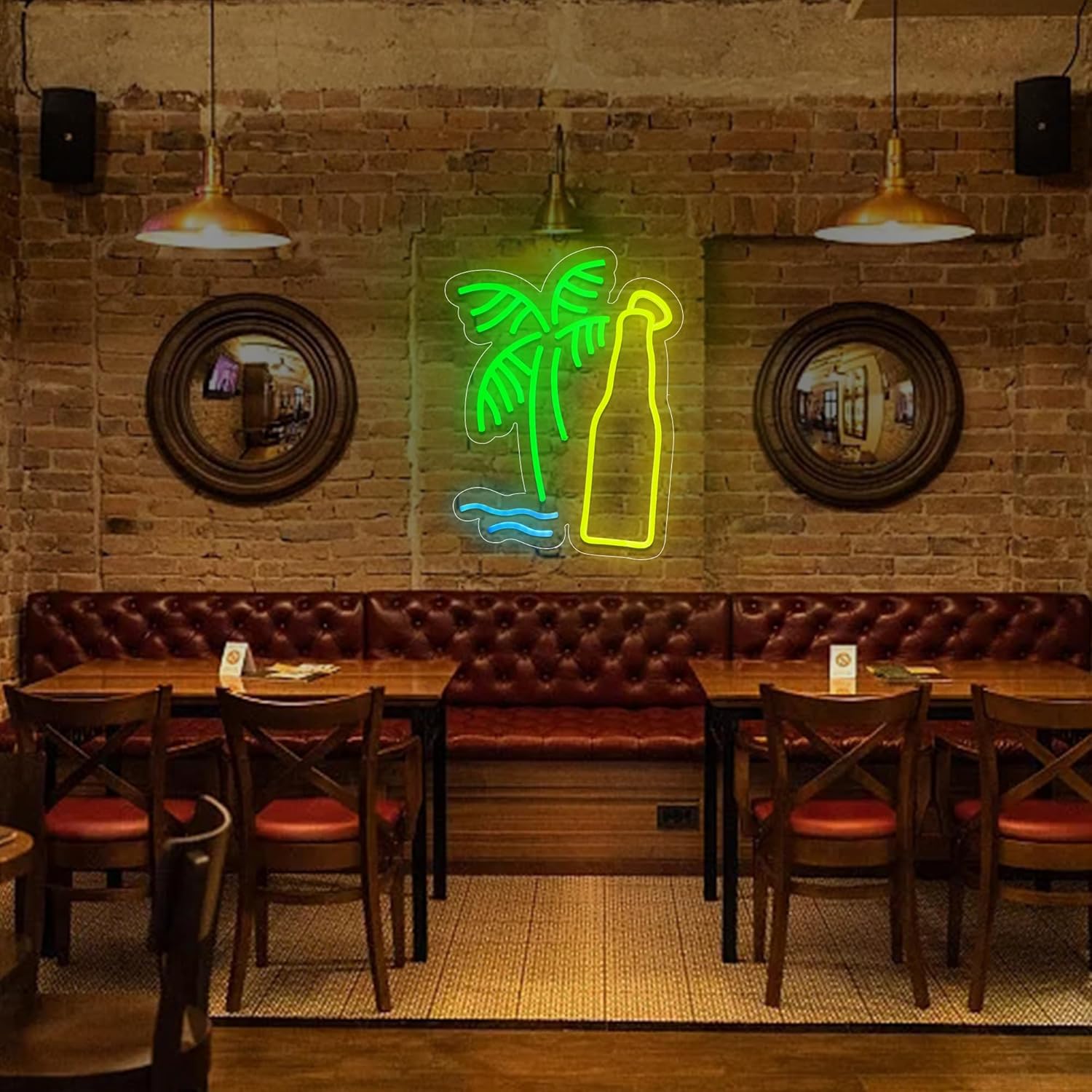Letrero de neón para decoración de pared, bar, letrero de luz de neón para dormitorio, letrero de cerveza adecuado para cueva de hombre, bar, pub,