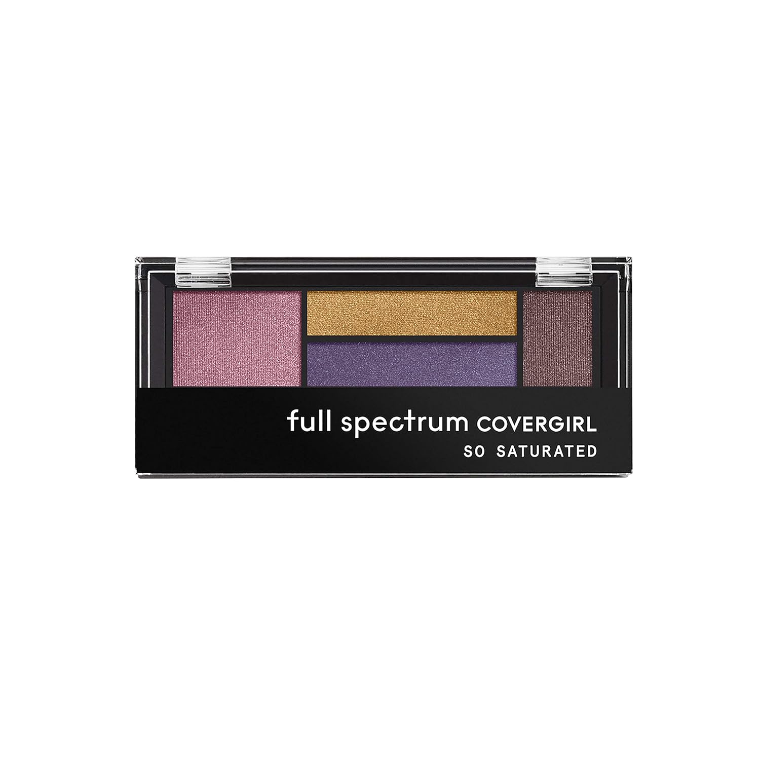 COVERGIRL So Saturated Quad Paleta, salvaje, 0.06 onzas