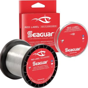 Seaguar Red Label – Línea de pesca 100% fluorocarbono, varios tamaños Seaguar Red Label – Línea de pesca 100% fluorocarbono, varios tamaños