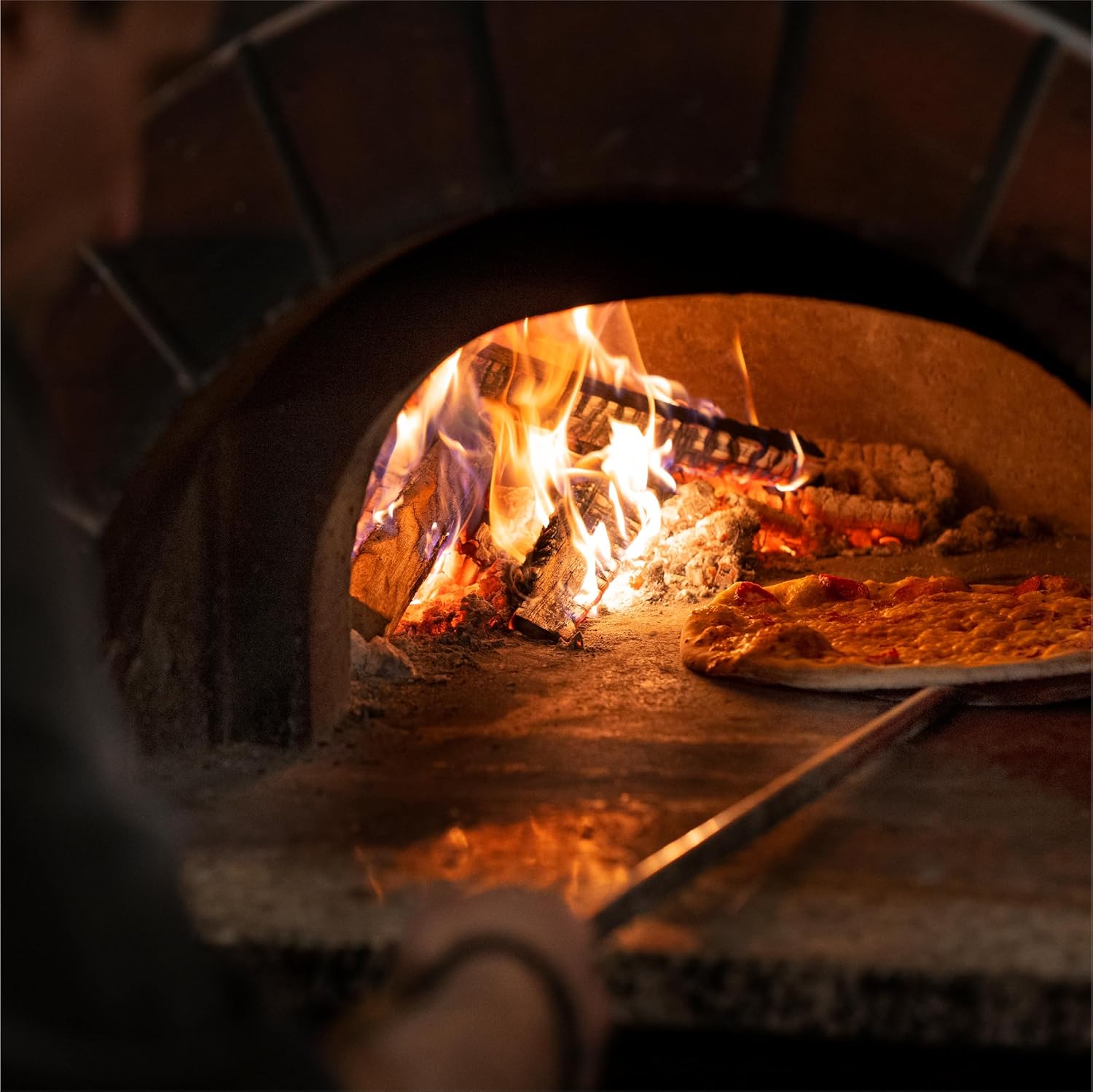 EASYGO PRODUCTS Wood-12 Stix Horno de madera de 12 pulgadas, 100% roble seco al horno para cocinar pizza, asar a la parrilla, ahumar y barbacoa en