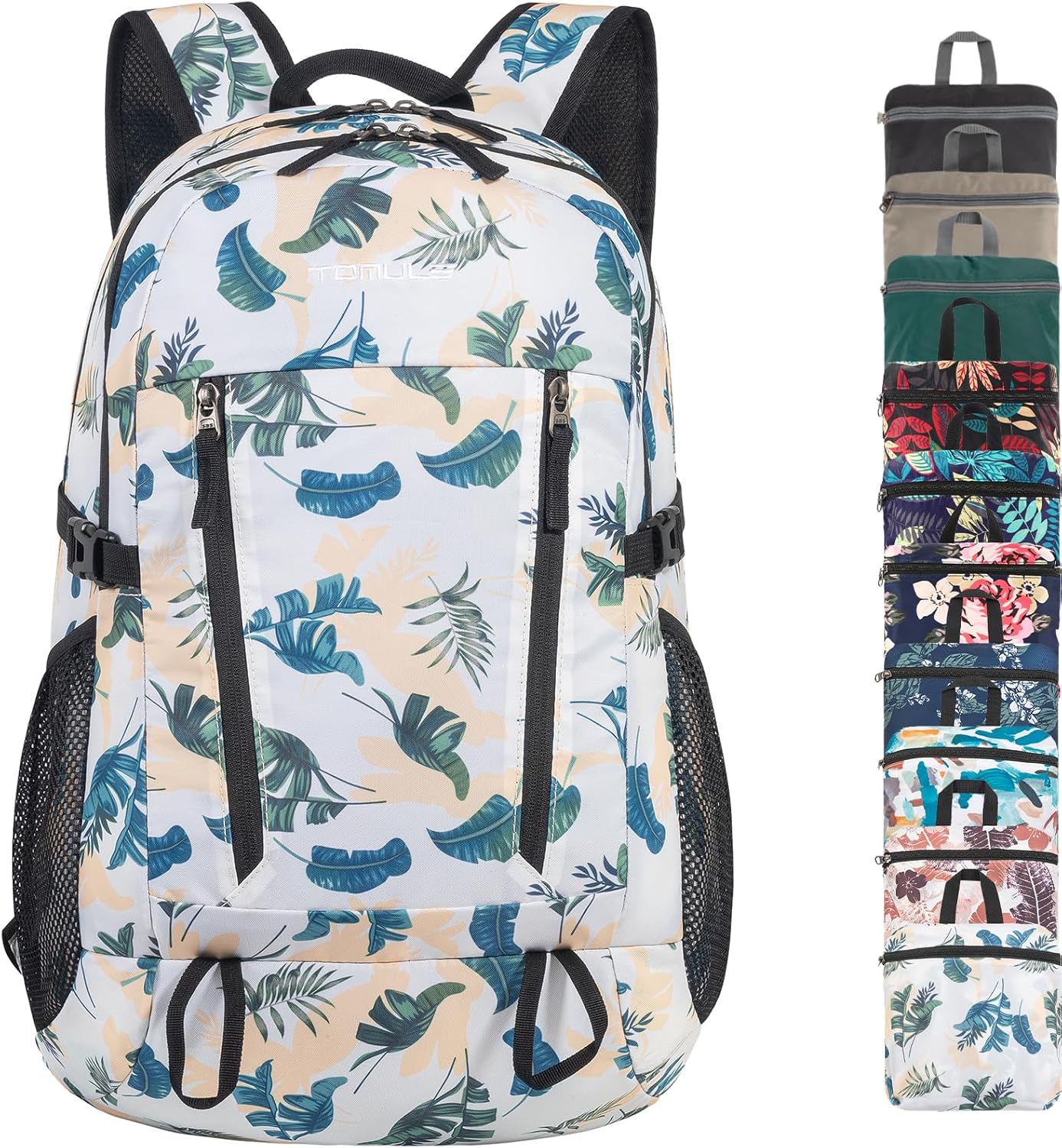 TOMULE Mochila de senderismo de día para mujer, mochila pequeña impermeable para mujer, mochila de viaje ligera para mujer, 40L