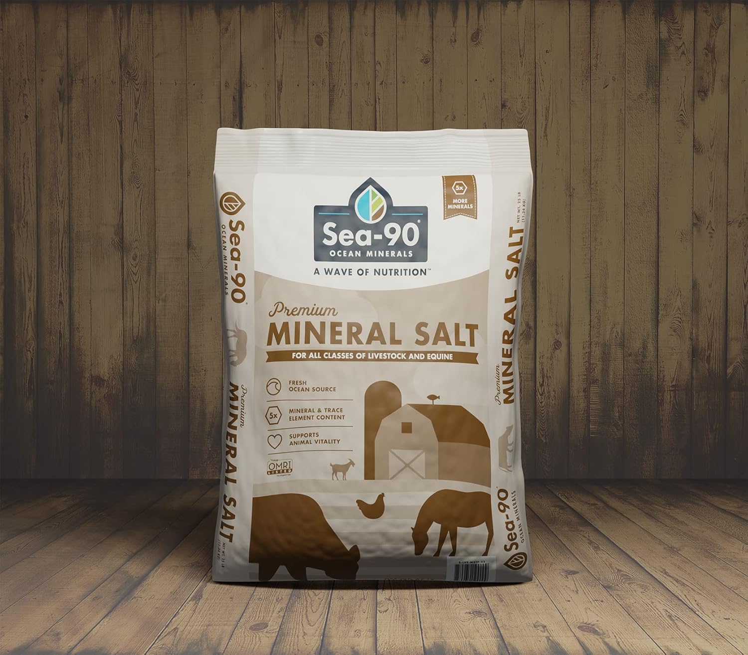 Sal mineral prémium Sea-90  25 libras
