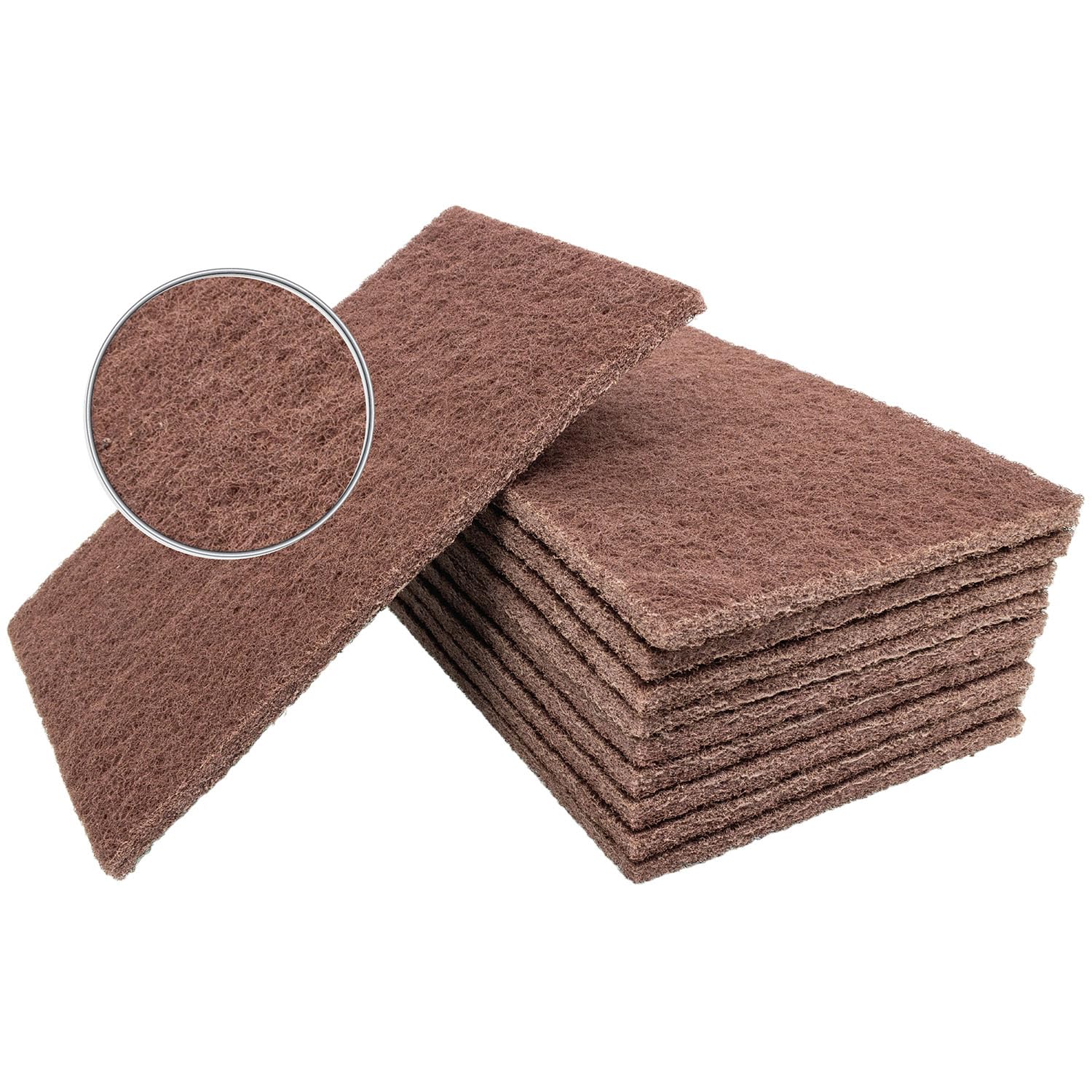 TJR Paquete de 10 almohadillas para rozaduras, no tejidas, de forro polar, para automóviles, automóviles, multiusos de 6 x 9 pulgadas, resistentes a