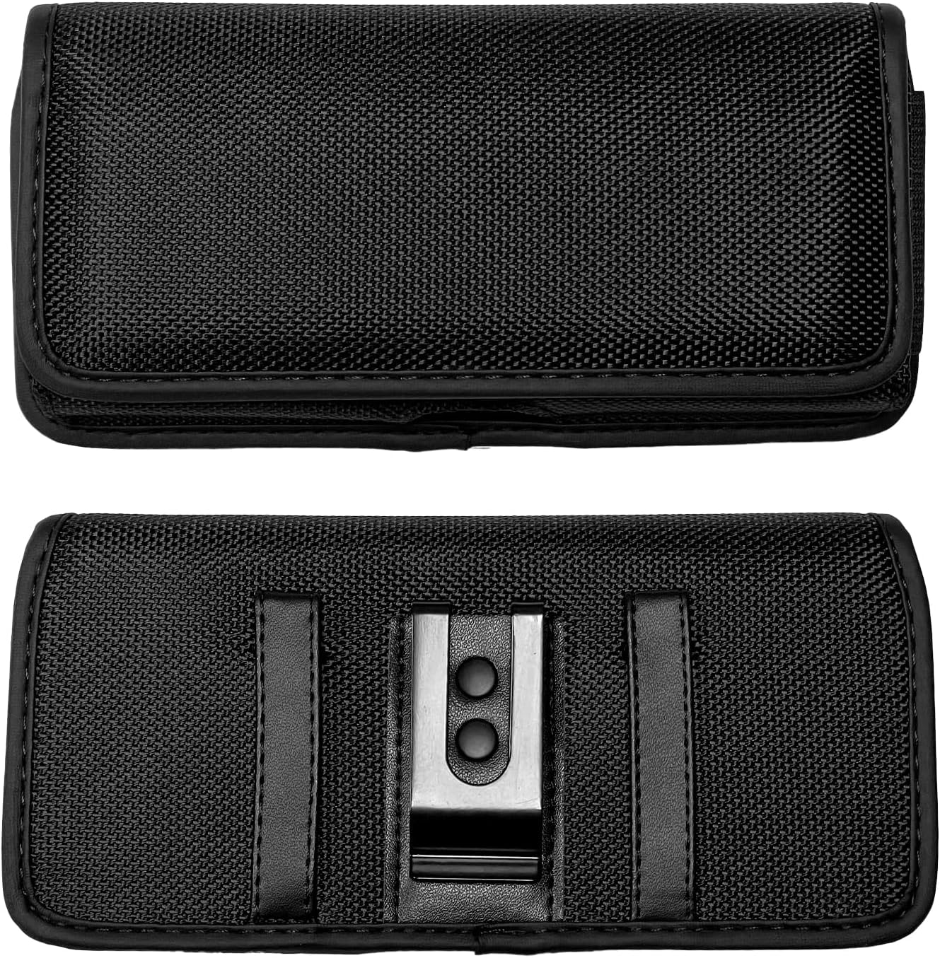 CELZEN Funda de nailon para teléfono celular Cricket Vision Plus, Icon 2, Influence, Google Pixel 5a, 6, 6a, LG Harmony 4 G7 G8 K40 K22 – Funda