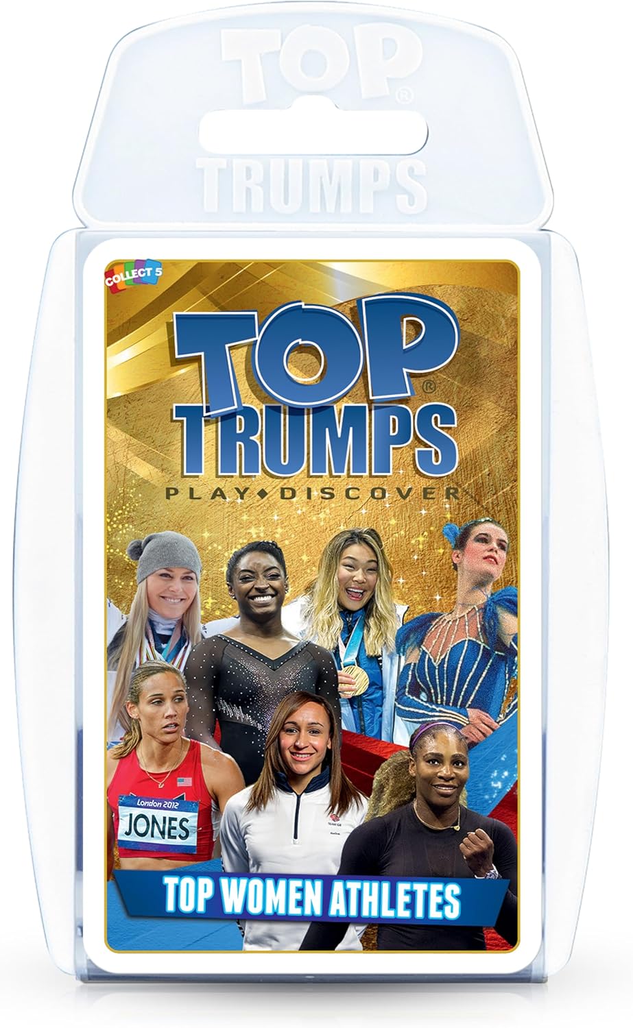 Top Women Athletes Top Trumps – Juego de cartas