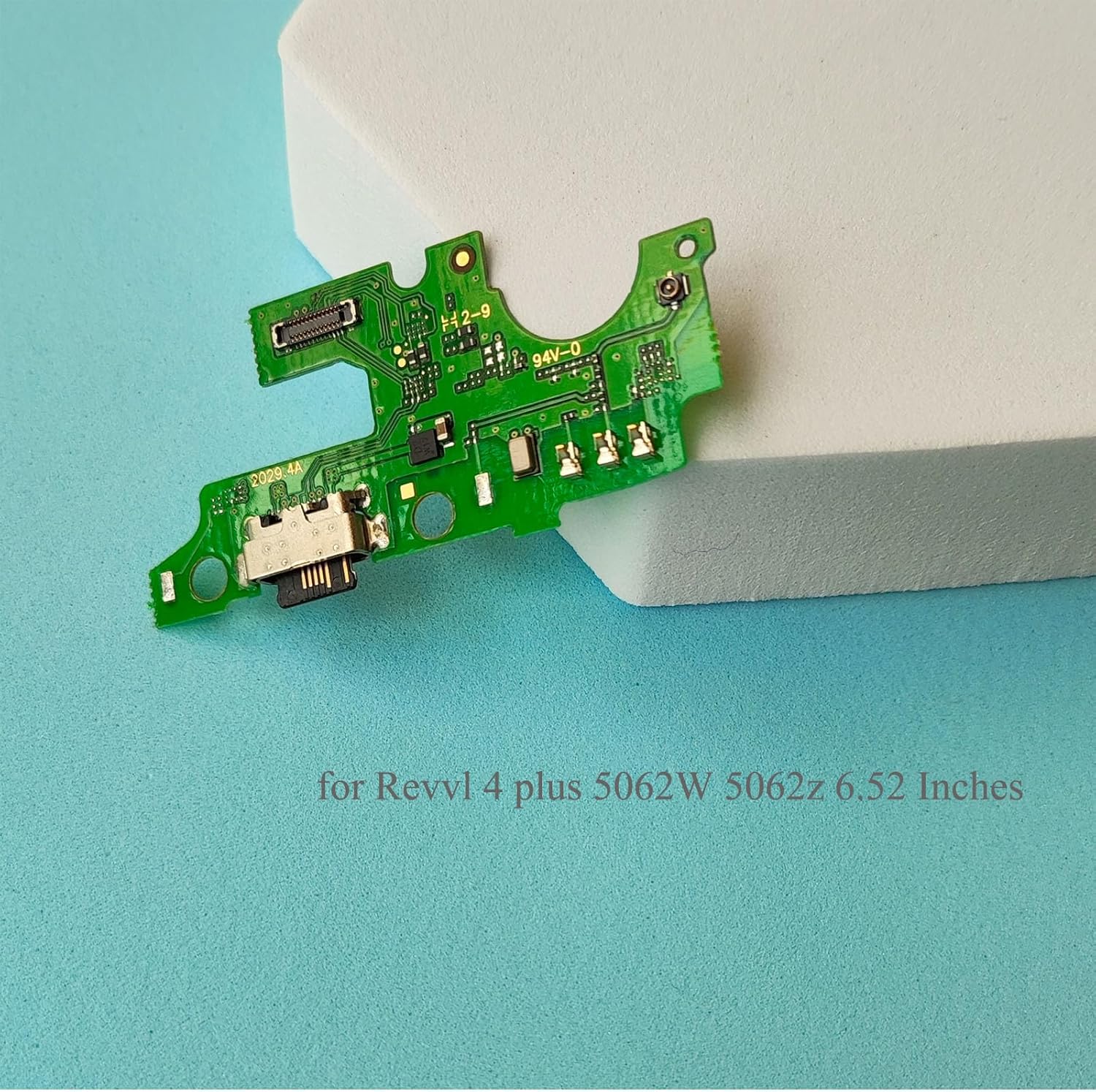 Revvl 4 Plus 5062 Piezas de repuesto para puerto USB de carga para T-Mobile Revvl 4 Plus 5062 5062W 5062Z 6.5 pulgadas (no apto para Revvl 4 5007