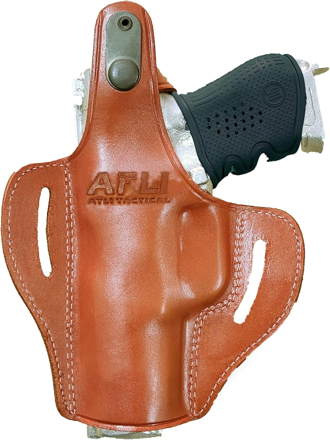 OWB – Funda para pistola de cuero, para Glock 17, 19, 31, 32, 38, 44, Canik TP9, M, P, 2.0, Sig, P220, 225, 365XL, 322, Springfield, XD, Walther,