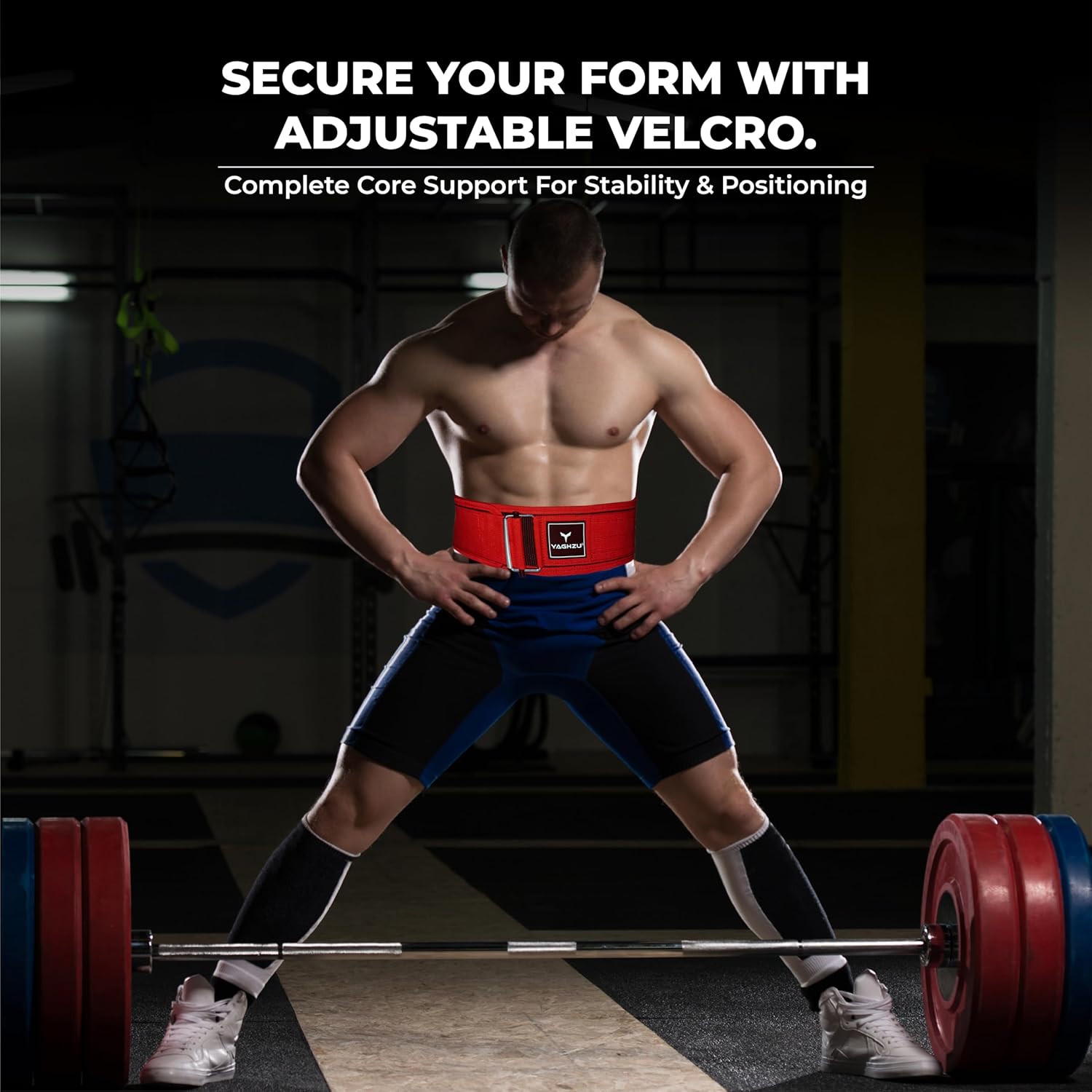 Quick Locking Weight Lifting Belt – Adjustable Lifting Belt for Powerlifting, Squat, Deadlift and Back Support, 4 inch Gym Belt for Men and Women
