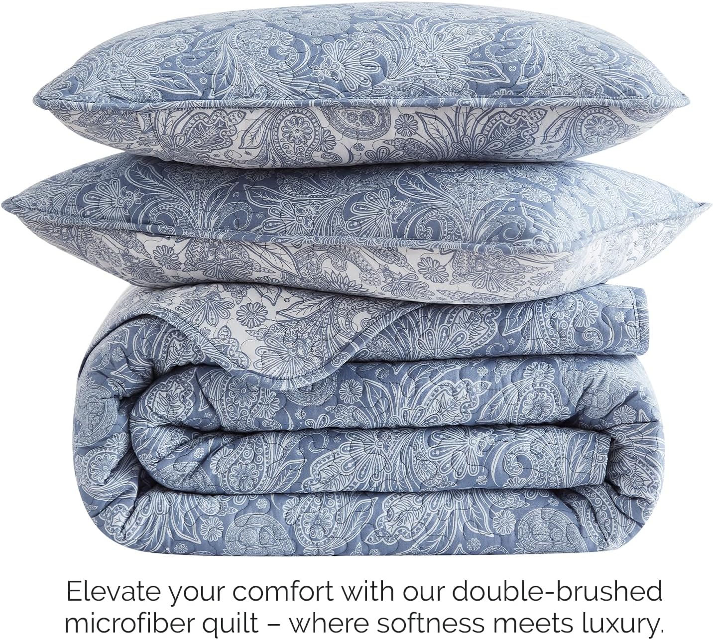 Southshore – Juego de ropa de cama de microfibra, estampado