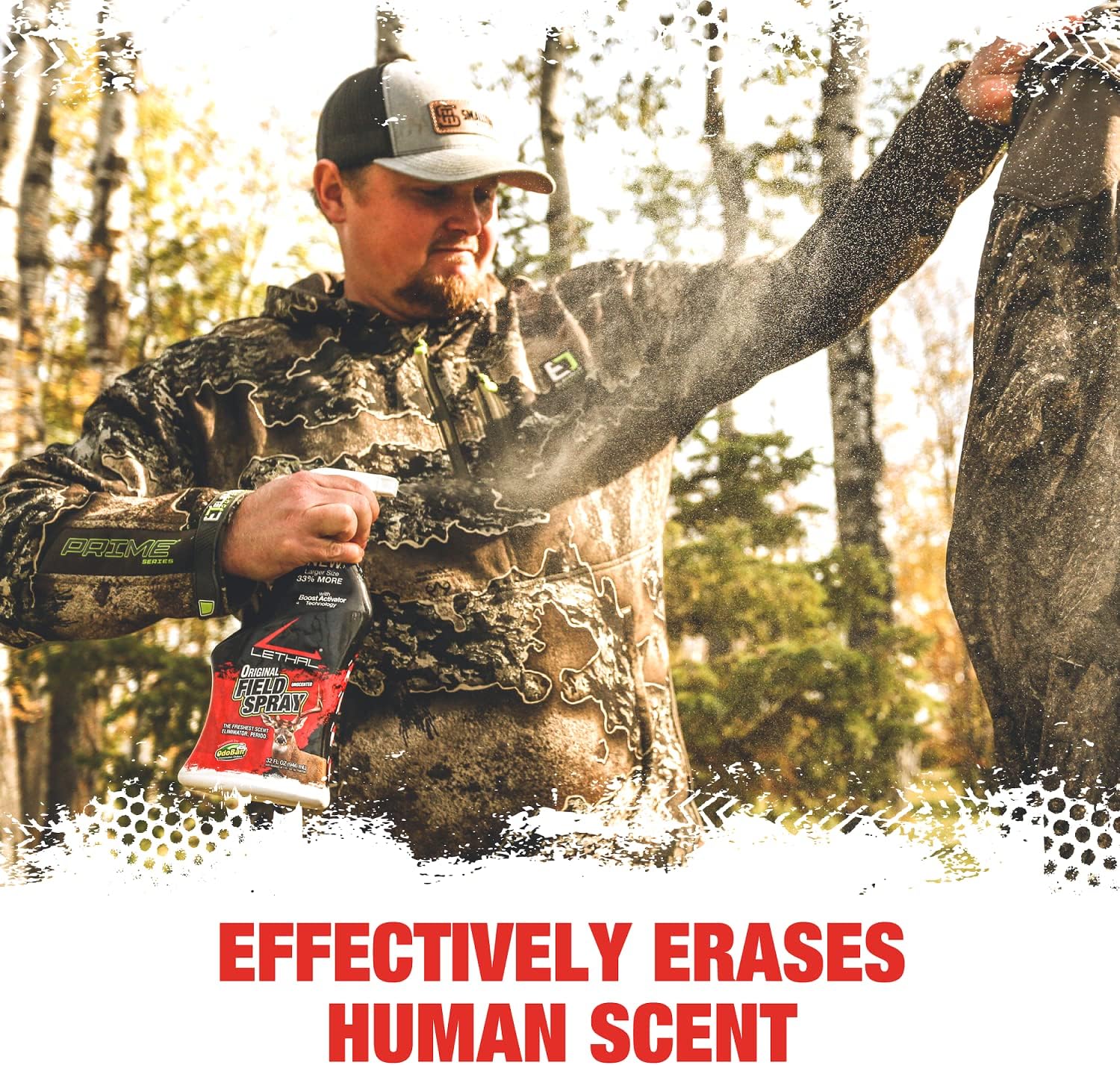 Lethal Original Field Spray with Human Scent Eliminating Agent for Hunting Clothes