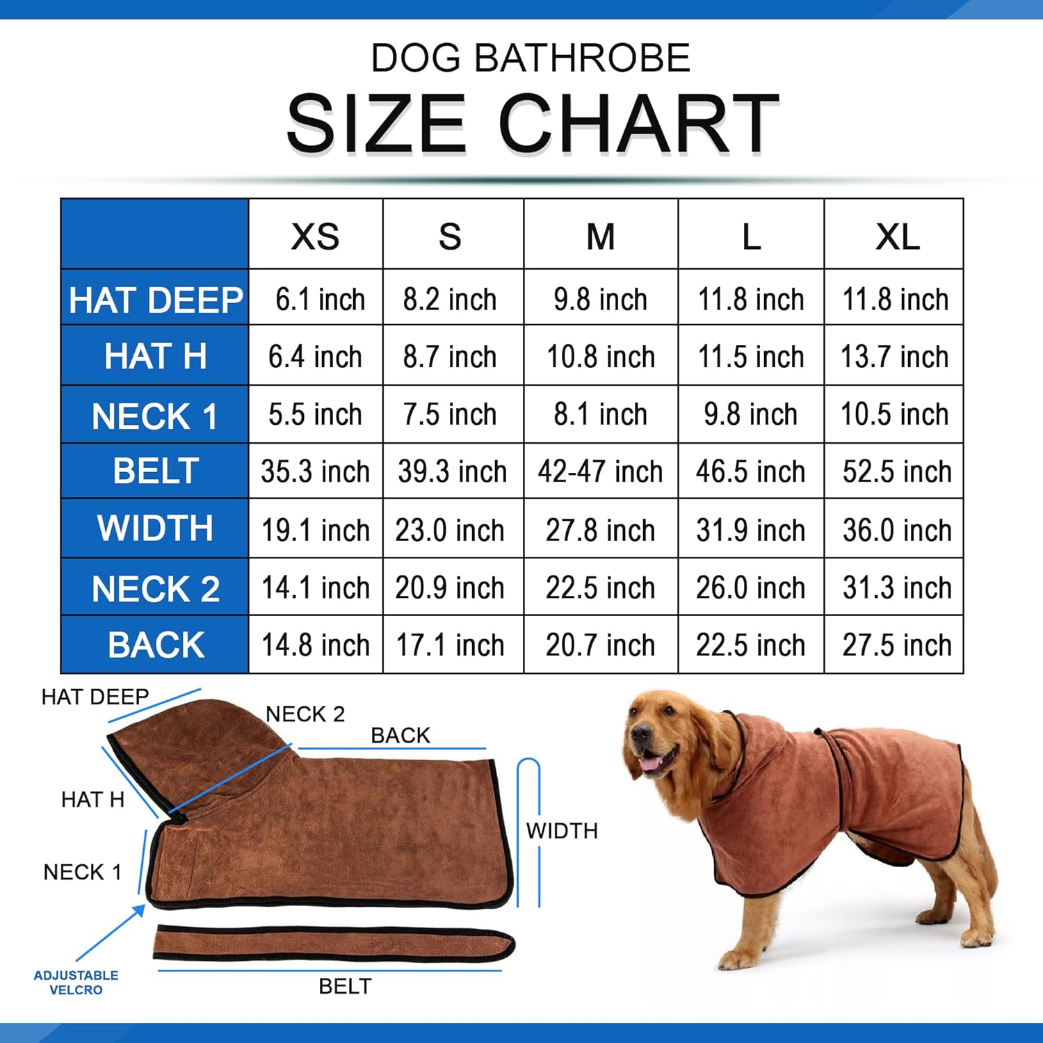 Toalla de baño personalizada para perro con nombre y pata, batas de microfibra súper absorbente para después del baño, bata de baño para perros XS –