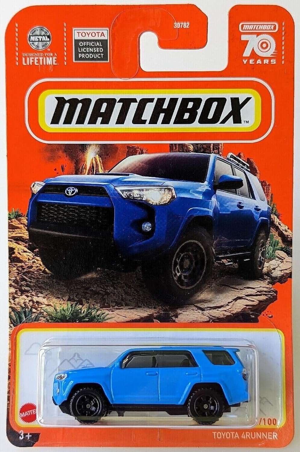 Matchbox Toyota 4runner (azul) 92100