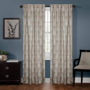 Zenna Home Smart Curtains – Cortina de ventana 100 % opaca, bloqueador de luz de damasco (1 panel), 40 x 84 pulgadas, color marrón Zenna Home Smart Curtains – Cortina de ventana 100 % opaca, bloqueador de luz de damasco (1 panel), 40 x 84 pulgadas, color marrón