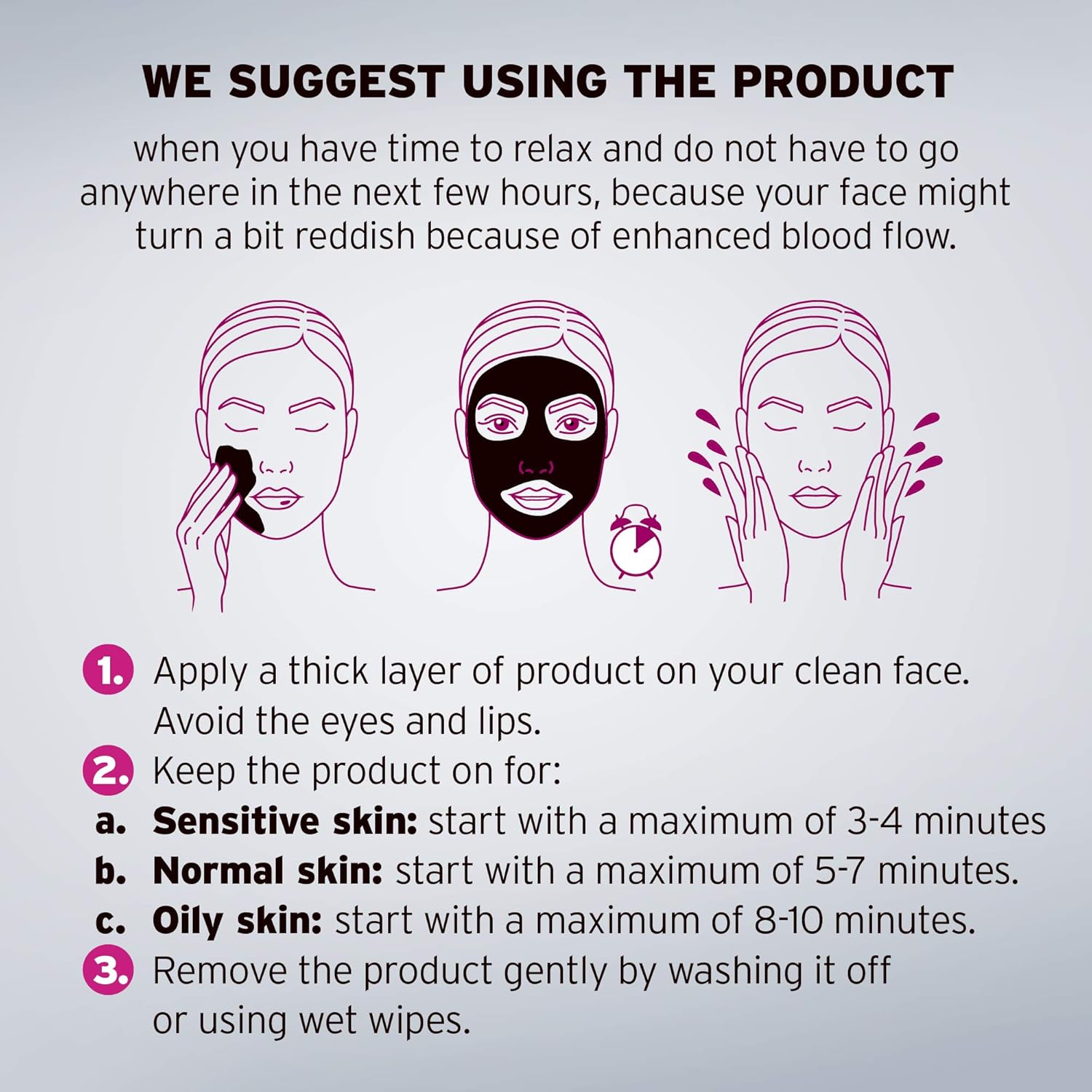 Mascarilla facial natural antiarrugas  Terapia de barro de turba 100% curativa, hidratante y limpieza profunda, solución de cuidado de la piel que