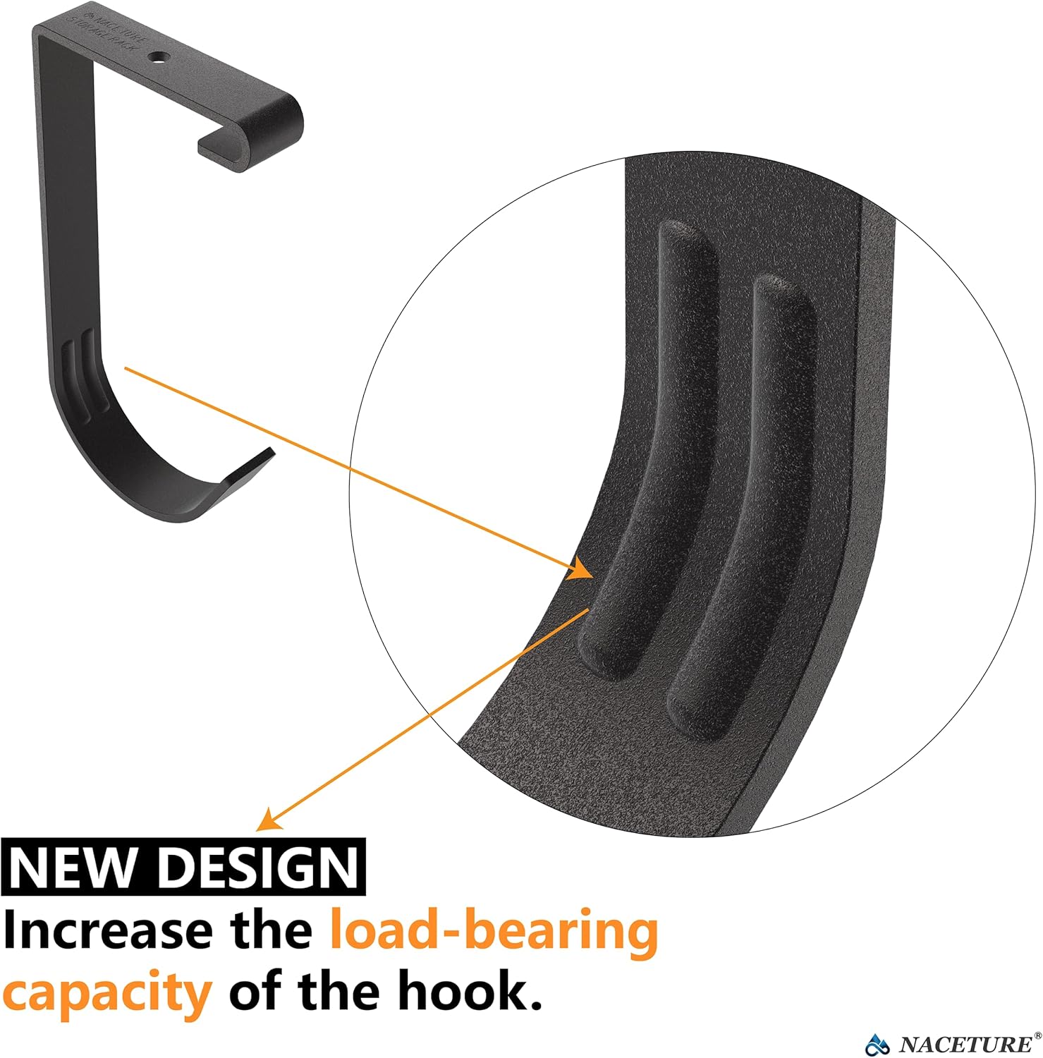 Ganchos de bicicleta para soporte de techo de garaje  Estante de almacenamiento de garaje resistente de 4 x 8 pulgadas para colgar en el techo,
