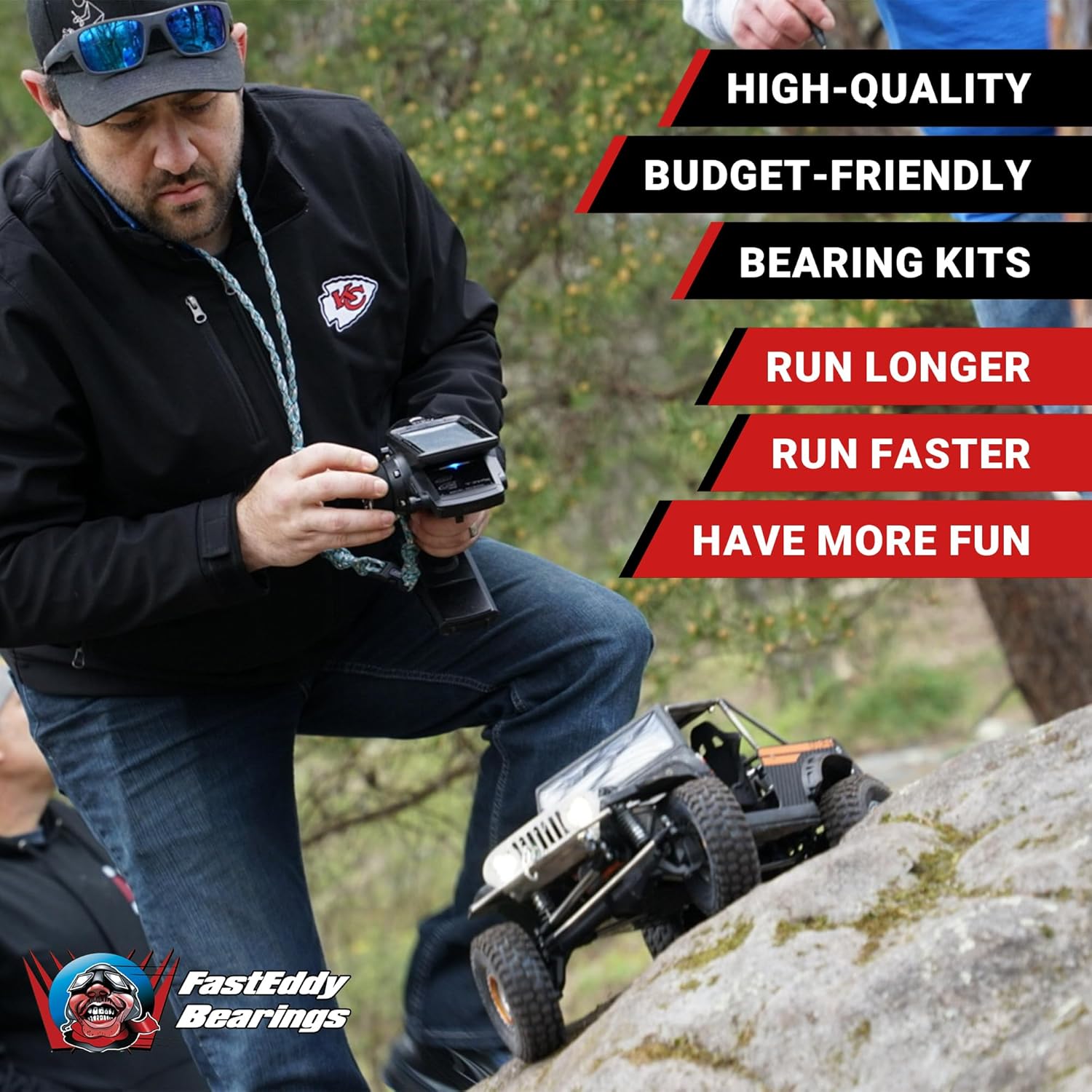 FastEddy Bearings Compatible con el kit de rodamientos sellados Losi Tenacity TT Pro