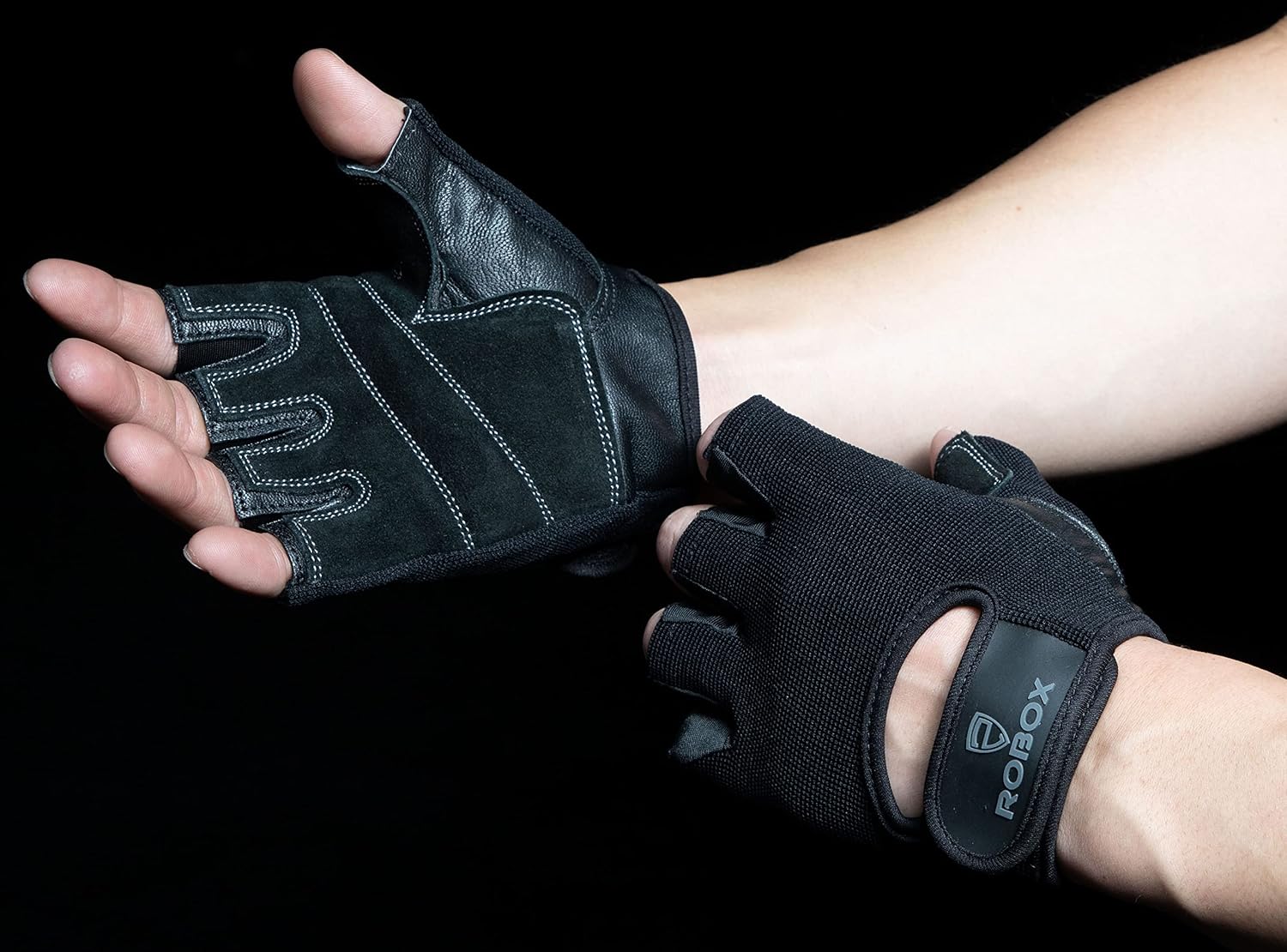 ROBOX Guantes de entrenamiento para hombres y mujeres, transpirables, para ejercicio, entrenamiento, gimnasio, para levantamiento de pesas